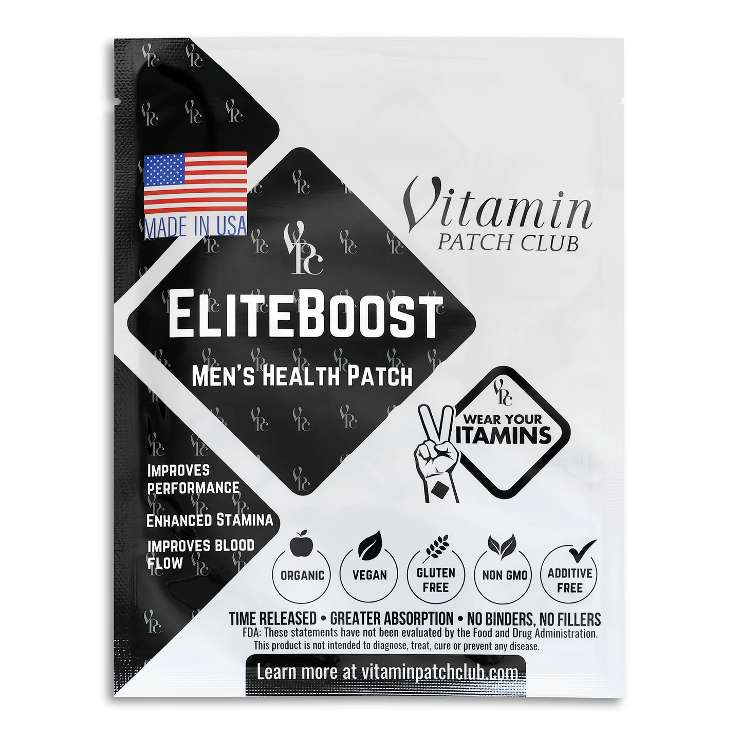 EliteBoost Men's Patch Official Website